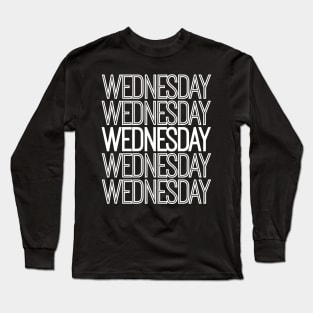 Weekdays: Wednesday Long Sleeve T-Shirt